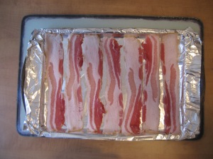 perfect bacon before oven